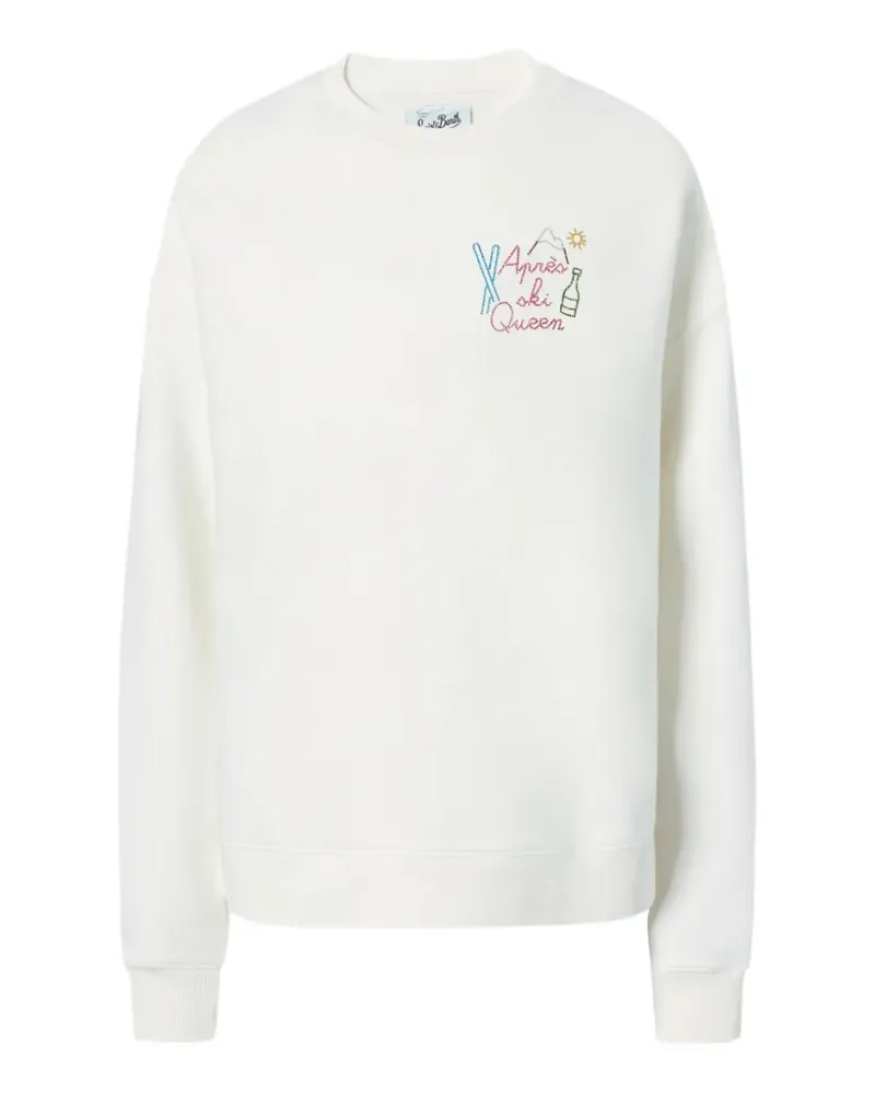 MC2 Saint Barth Sweatshirt mit Stickerei - Weiß Weiß