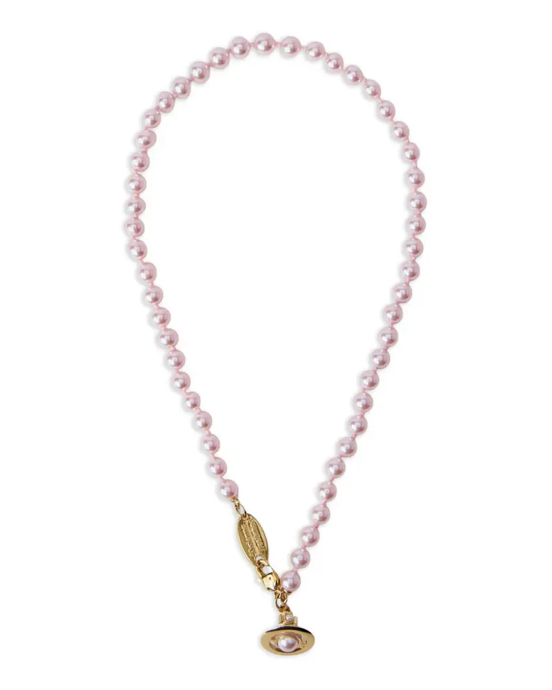 Vivienne Westwood Halskette mit runden Perlen - Gold Gold