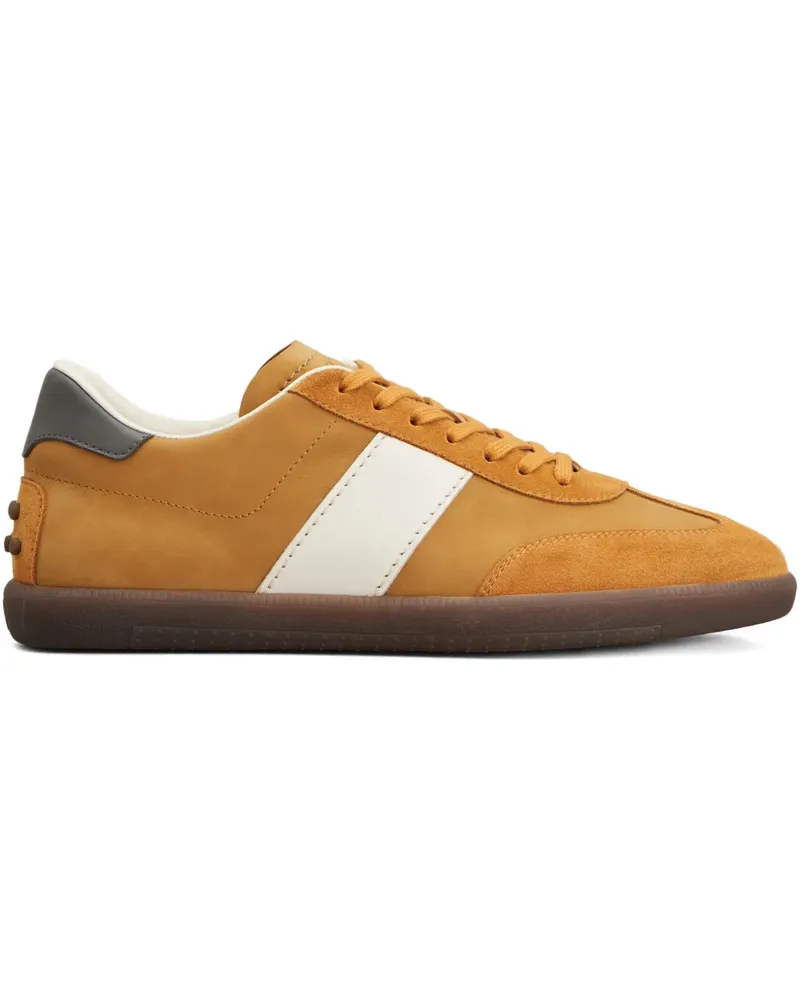 TOD'S Leggera 68 C Sneakers mit Streifen - Braun Braun