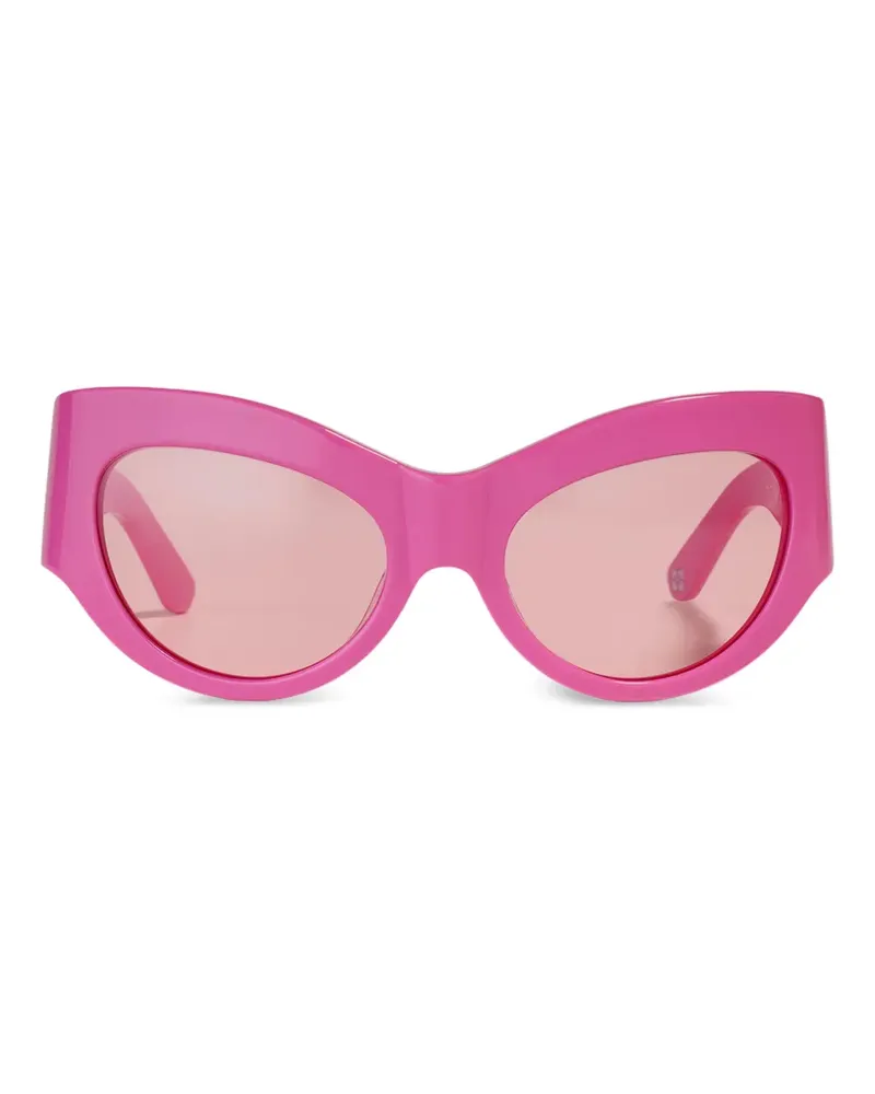 Ganni x Ace & Tate Trixie Sonnenbrille - Rosa Rosa