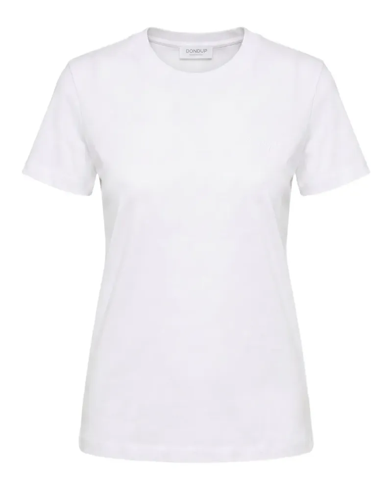 Dondup T-Shirt mit rundem Ausschnitt - Weiß Weiß