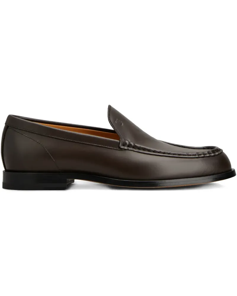 TOD'S Cuoio 96L Loafer mit Ziernähten - Braun Braun