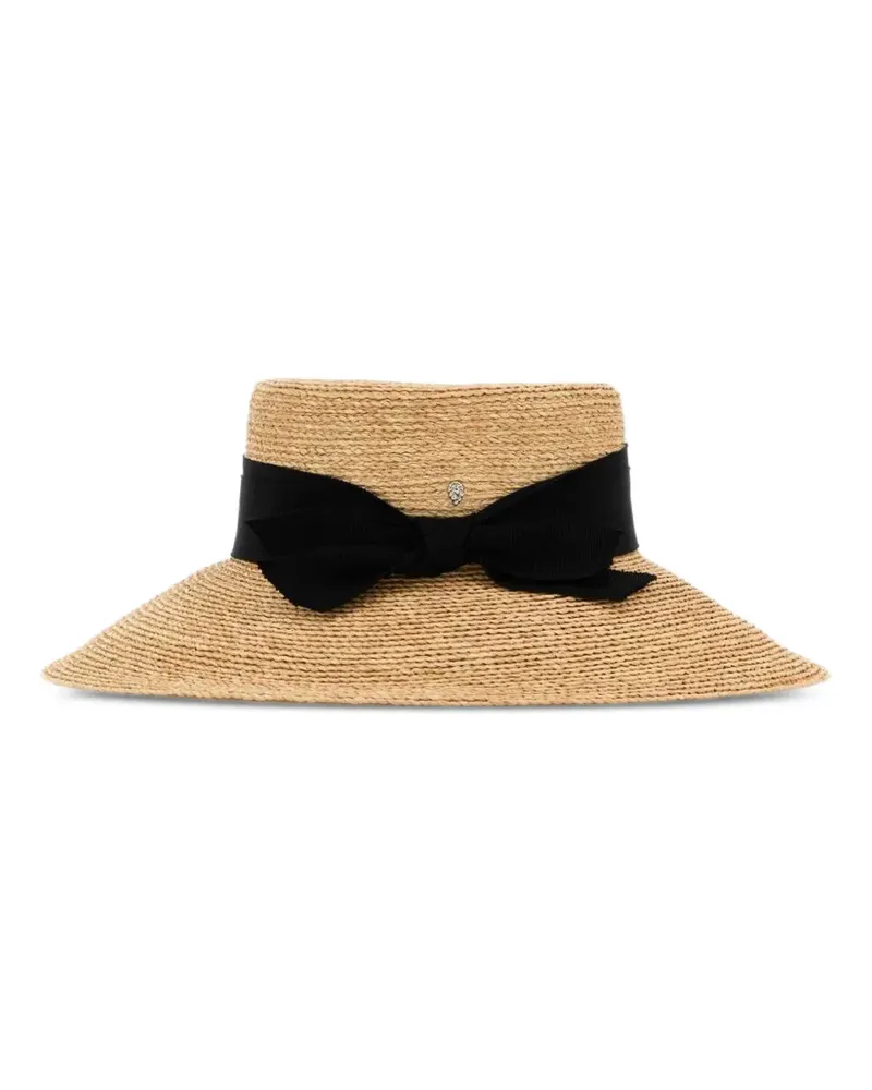 Helen Kaminski Tilly Sonnenhut aus Raffiabast - Nude Nude