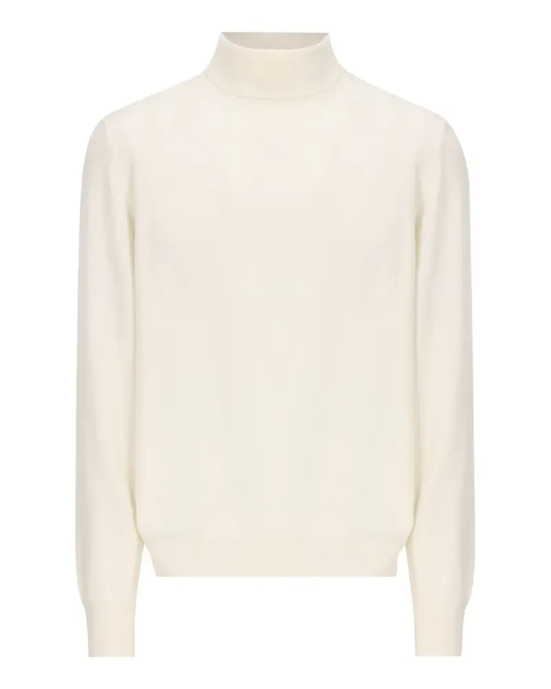Tagliatore Miles roll-neck long-sleeve sweater - Nude Nude