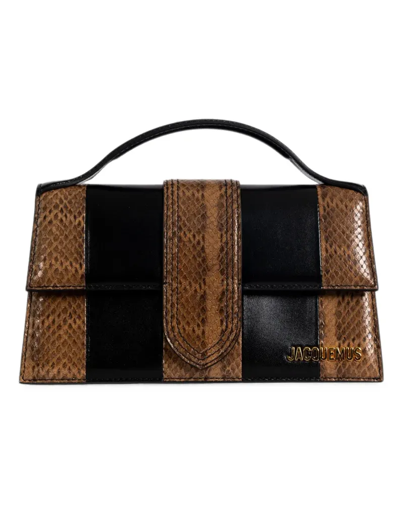 Jacquemus The large Bambino Tote Bag - Braun Braun