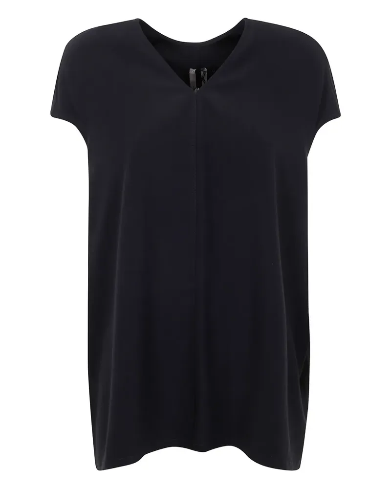 Rick Owens Bluse mit V-Ausschnitt - Schwarz Schwarz