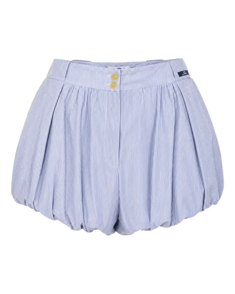 Elisabetta Franchi Gestreifte Ballonshorts - Blau Blau