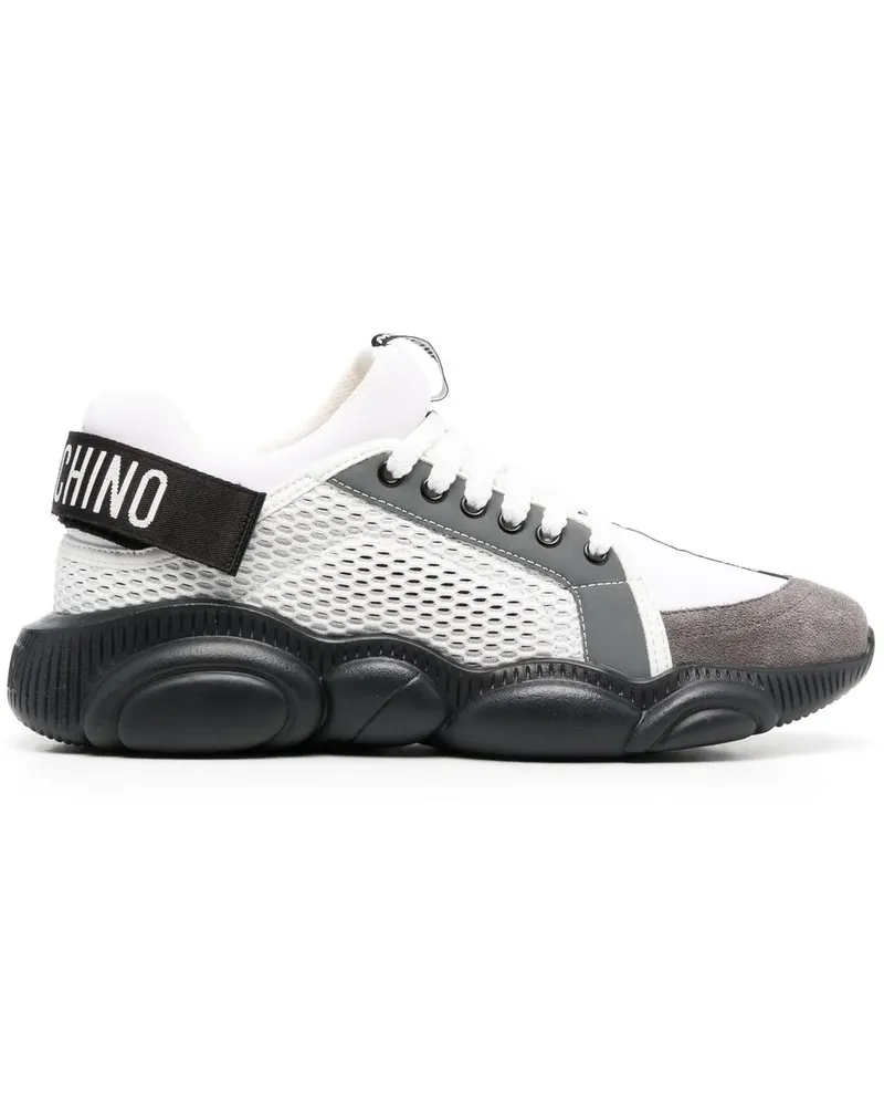 Moschino Sneakers mit Logo - Schwarz Schwarz