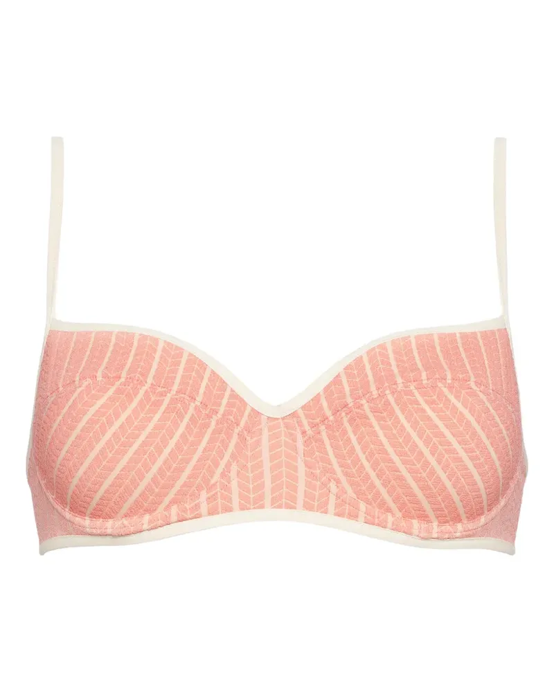 Eres Gemusterter Coconut Bikini - Orange Orange