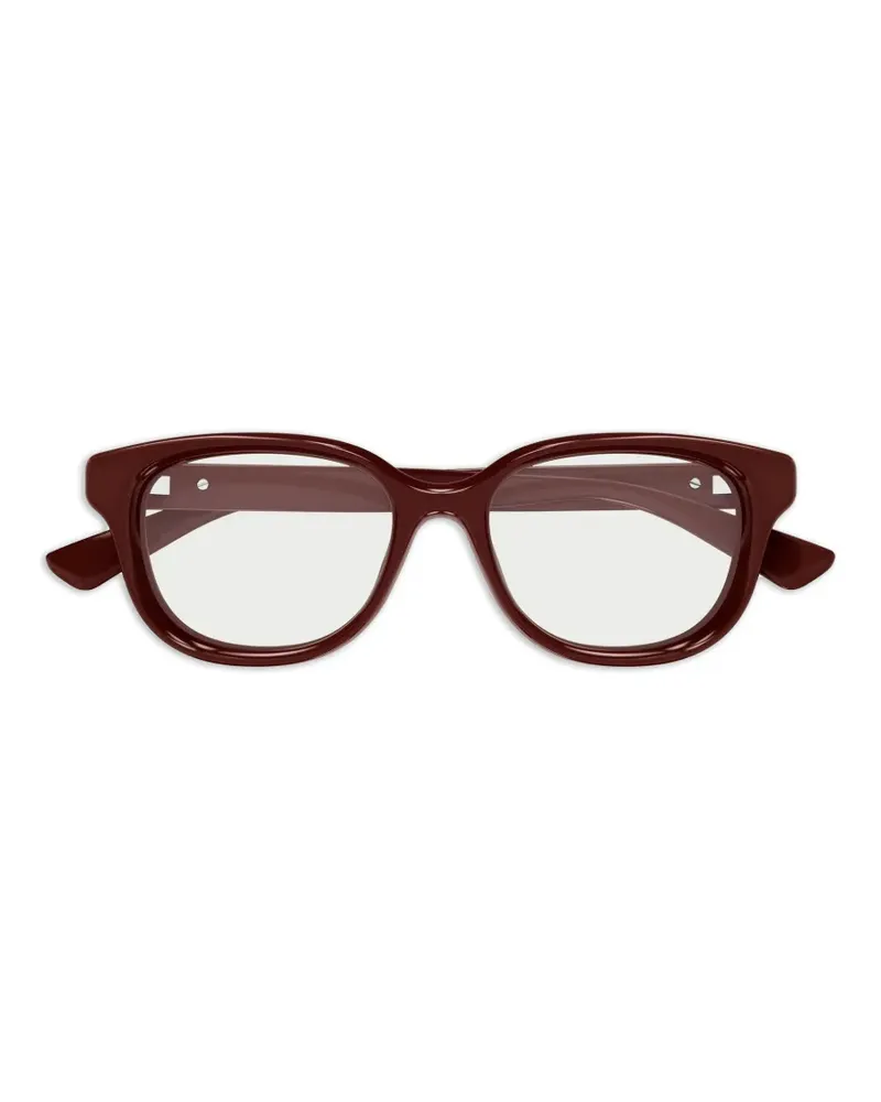 Gucci Brille mit Logo - Braun Braun