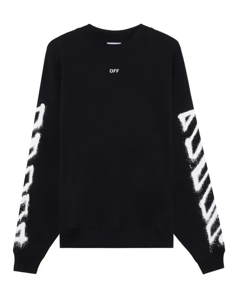 OFF-WHITE Spray Can Arrow Skate Sweatshirt - Schwarz Schwarz