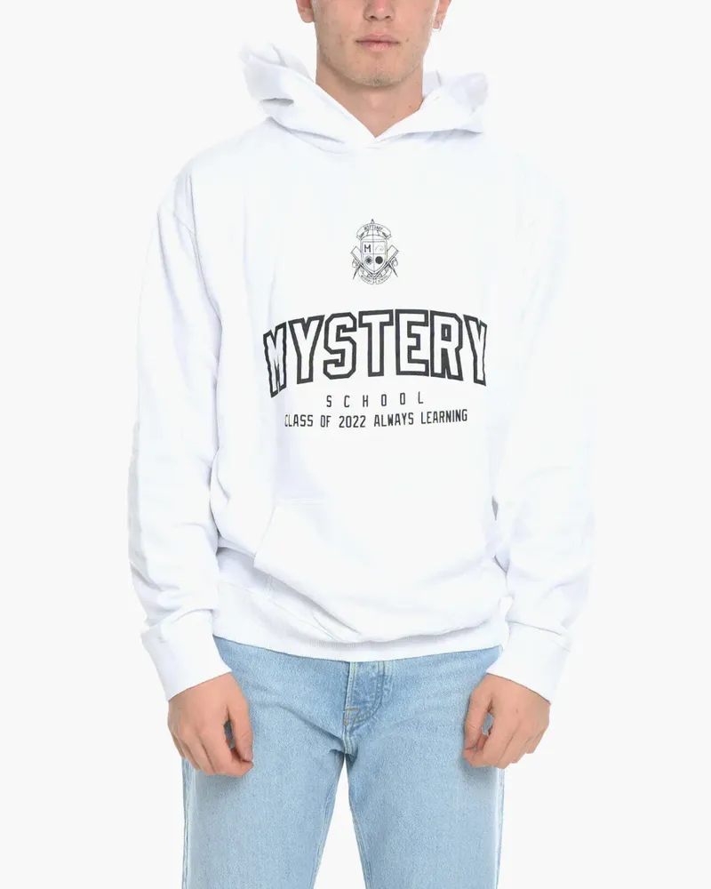 MSFTSrep logo-print hoodie - Weiß Weiß