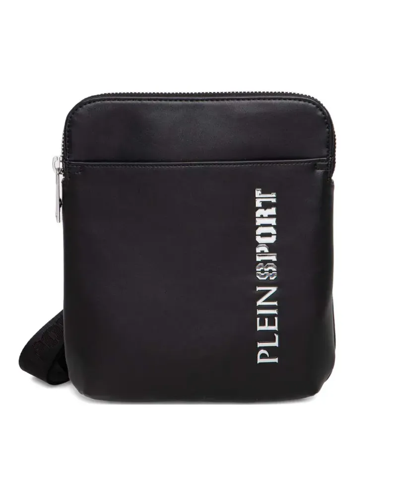Philipp Plein Arizona Schultertasche mit Logo - Schwarz Schwarz