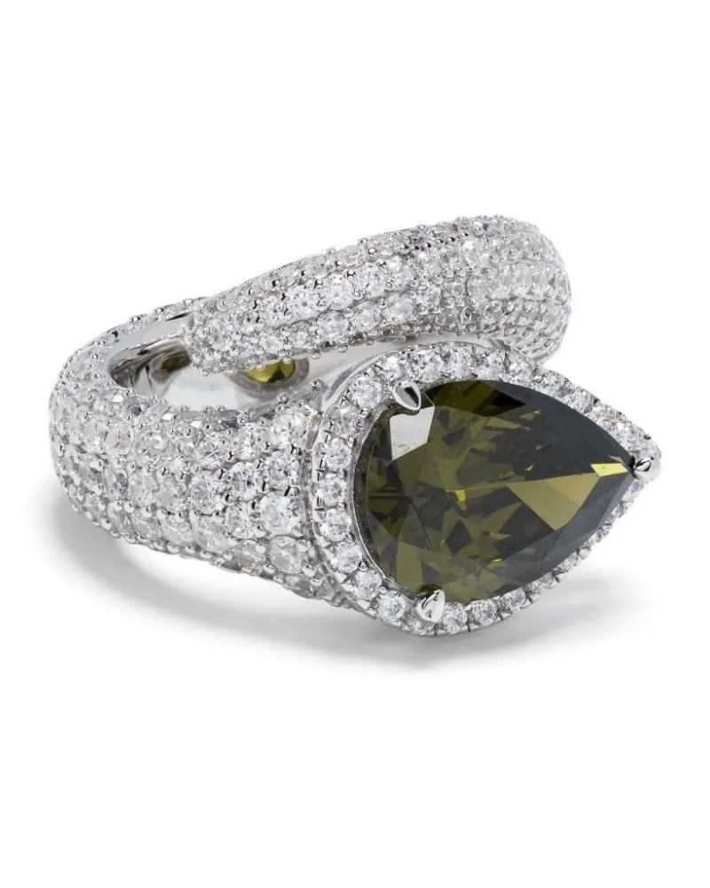 APM Monaco Gewickelter Ring - Silber Silber