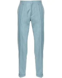 Paul Smith Schmale Flanellhose Blau