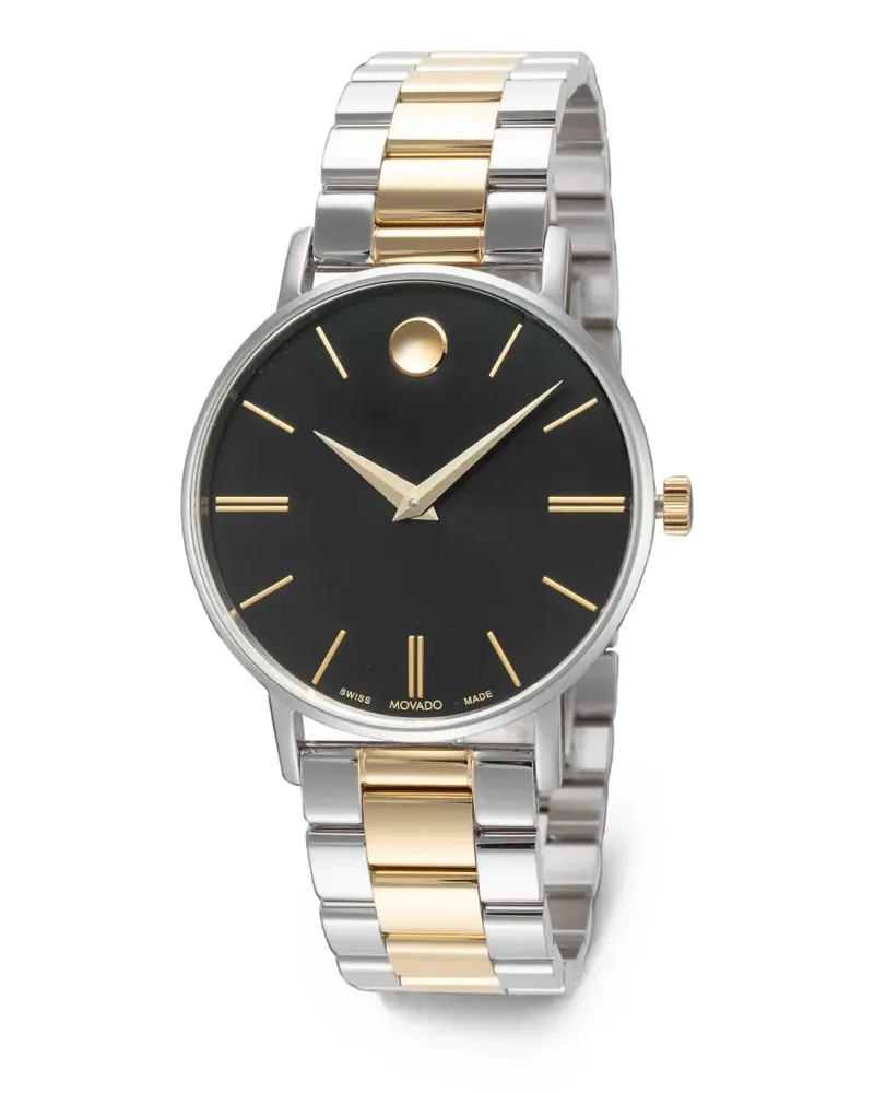 Movado Corporate Armbanduhr 40mm - Schwarz Schwarz
