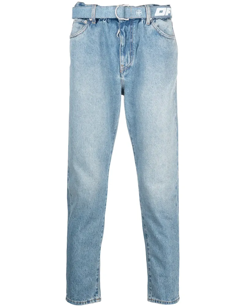 OFF-WHITE Slim-Fit-Jeans - Blau Blau