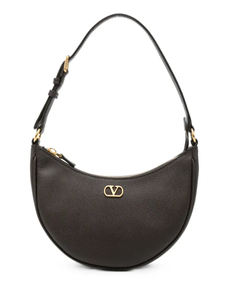 Valentino Garavani leather shoulder bag - Braun Braun