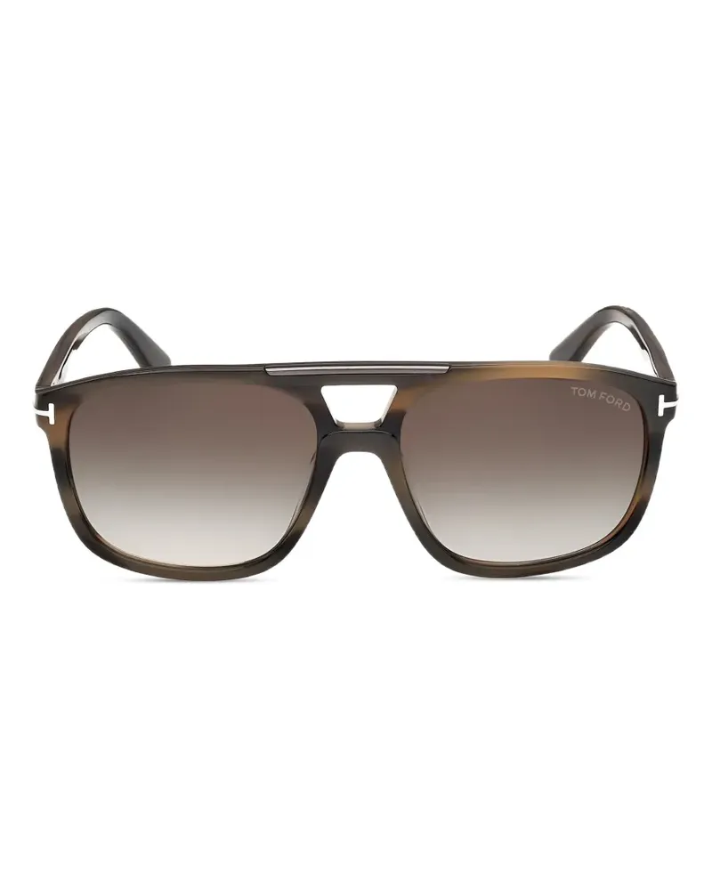 Tom Ford Klassische Sonnenbrille - Braun Braun