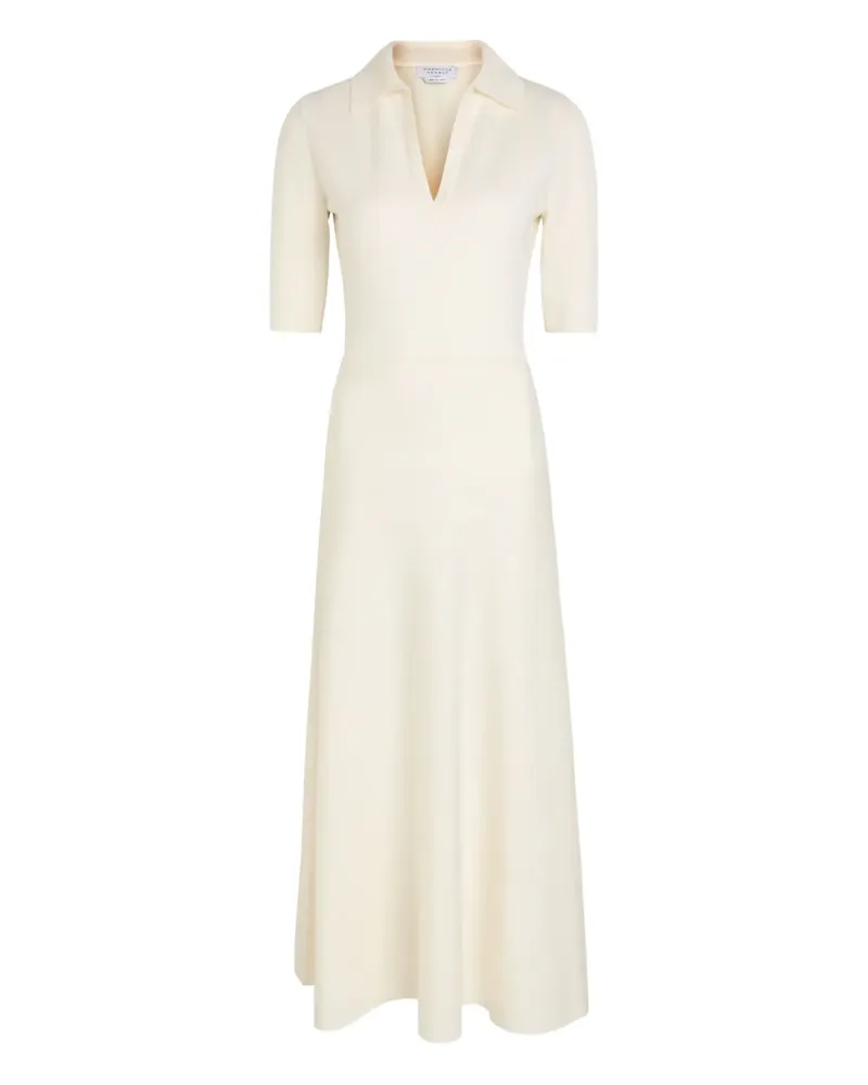 Gabriela Hearst V-neck midi dress - Nude Nude