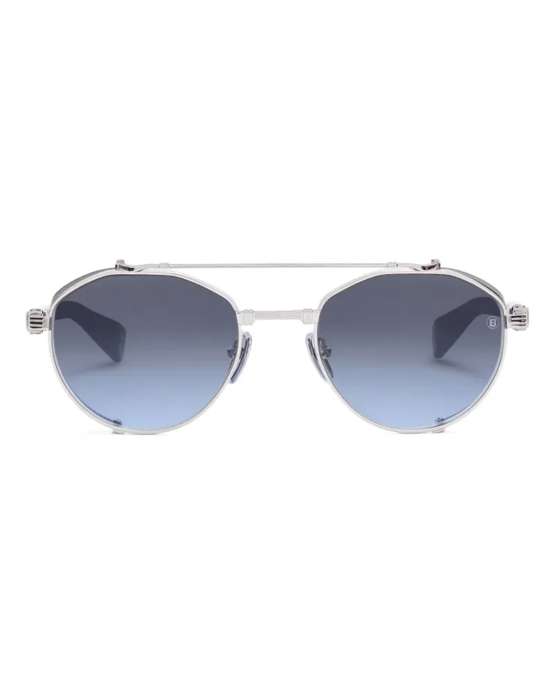 Balmain round-frame sunglasses - Silber Silber