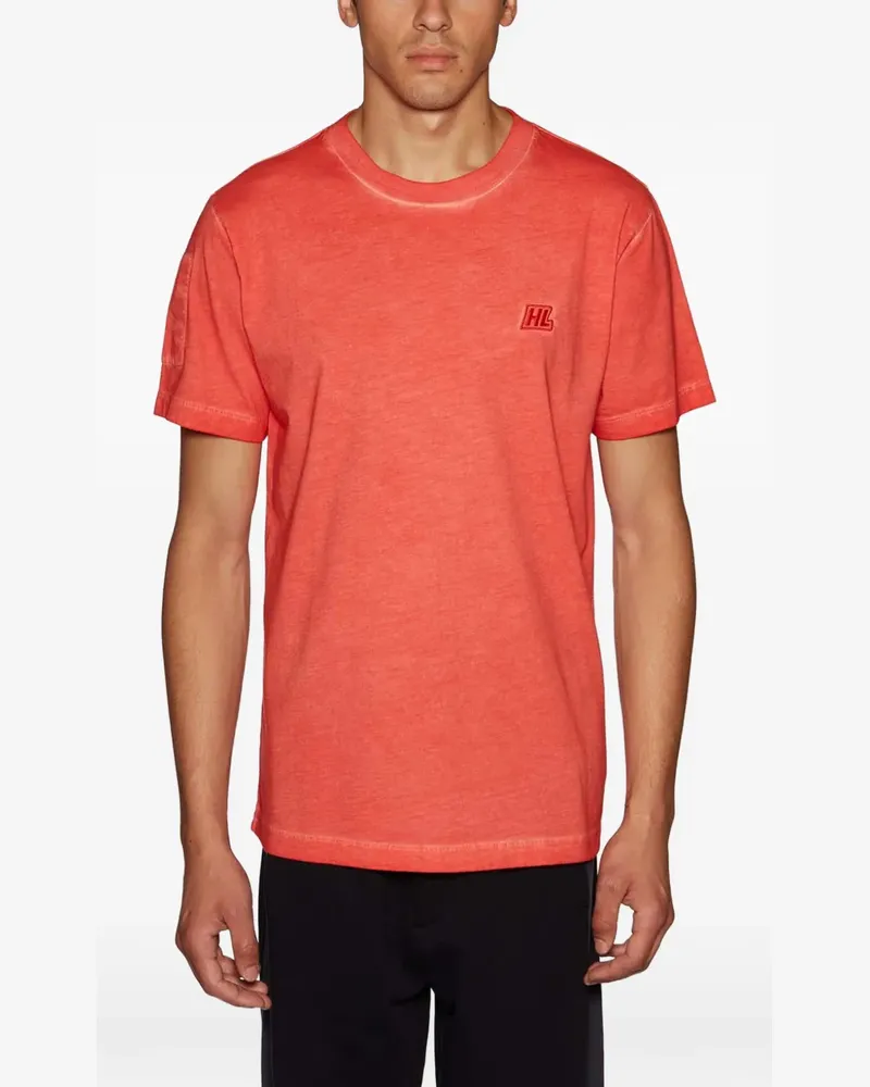 Helmut Lang military T-shirt - Orange Orange