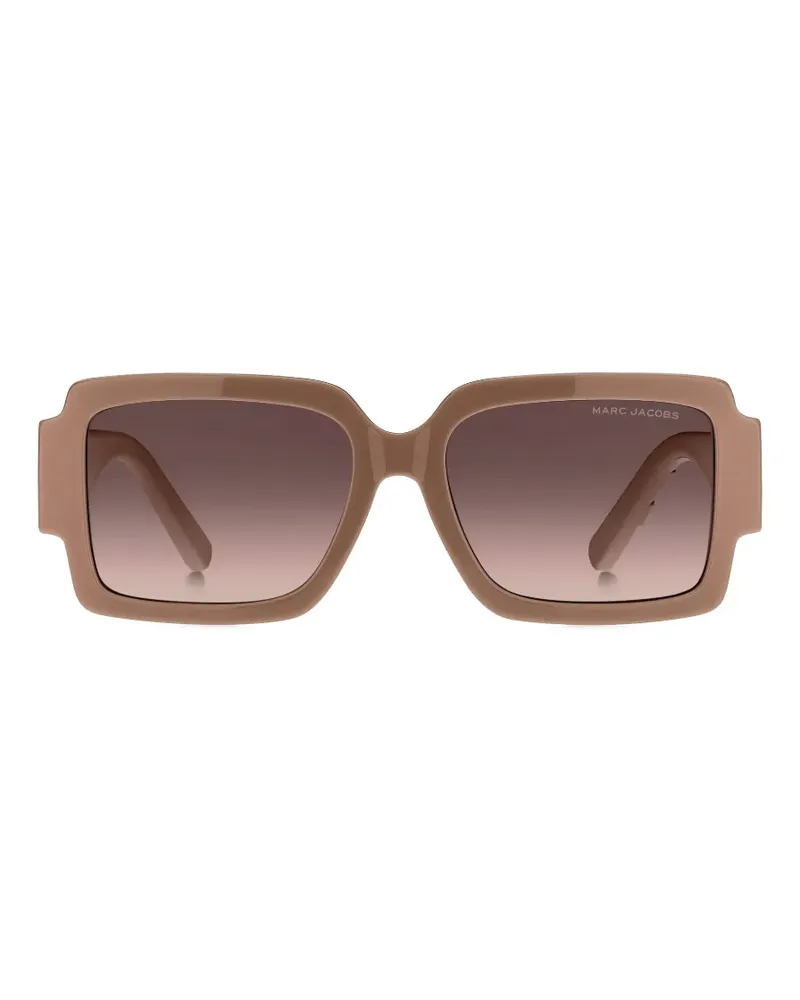 Marc Jacobs square-frame sunglasses - Nude Nude