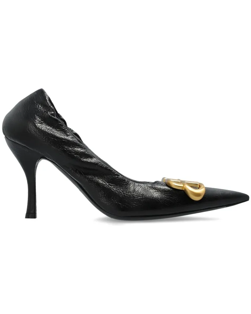 Balenciaga Monaco Pumps 90mm - Schwarz Schwarz