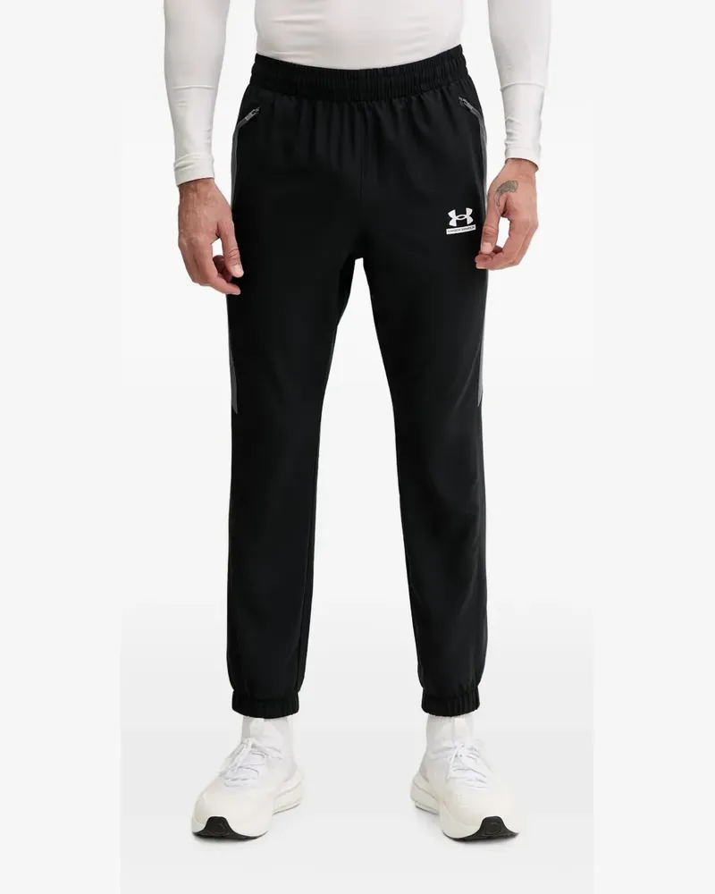 Under Armour Tech™ Sport logo-print panelled track pants - Schwarz Schwarz