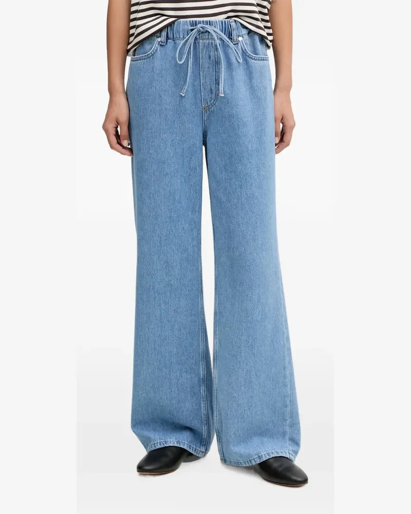 Marc O'Polo drawstring wide-leg jeans - Blau Blau