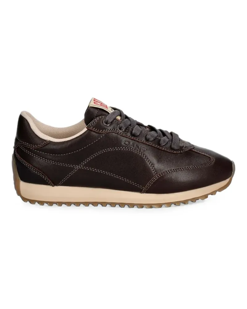 Gant Sneakers aus Leder - Braun Braun