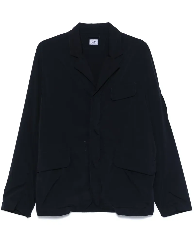 C.P. Company Blazer mit Linsen-Detail - Blau Blau