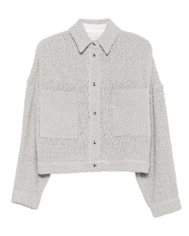 IRO Jacke mit Taschen - Grau Grau