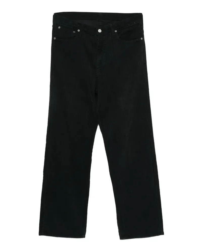 Visvim Fluxus 03 corduroy trousers - Schwarz Schwarz