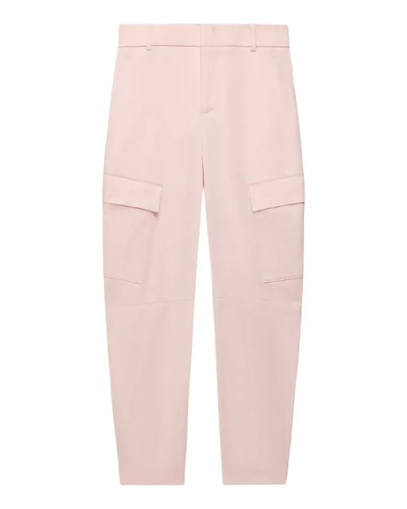 Another Tomorrow curved-leg cargo pants - Rosa Rosa