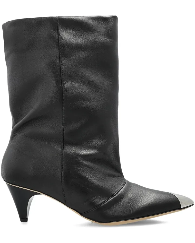 IRO Starlo Stiefeletten mit Absatz 65mm - Schwarz Schwarz