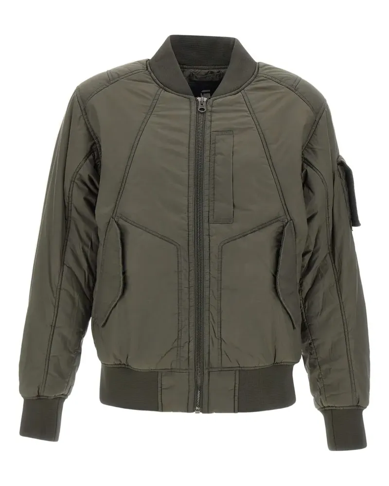 G-STAR RAW Ga1Bomber zip-up pocket jacket - Grün Grün