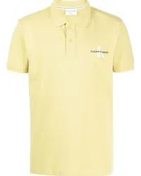 Calvin Klein Poloshirt mit Logo-Stickerei Gelb