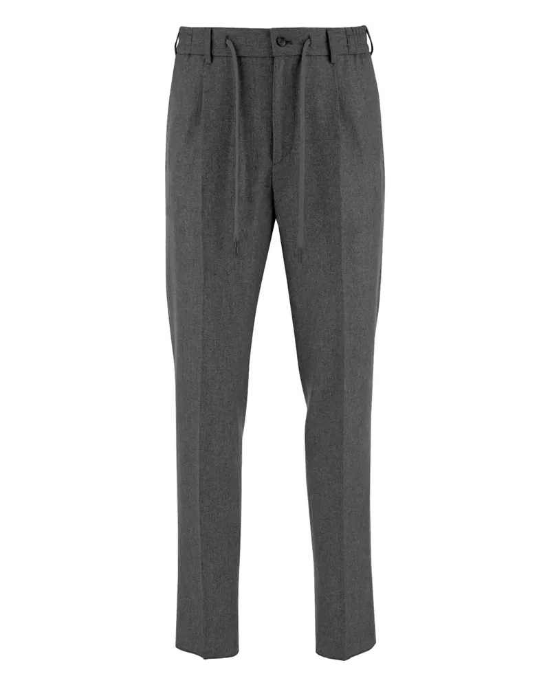 Tagliatore Hose mit Kordelzug - Grau Grau