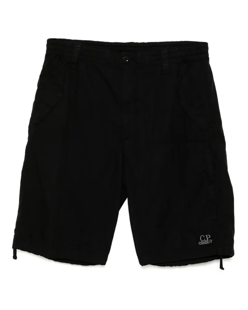 C.P. Company Shorts aus Ripstop - Schwarz Schwarz