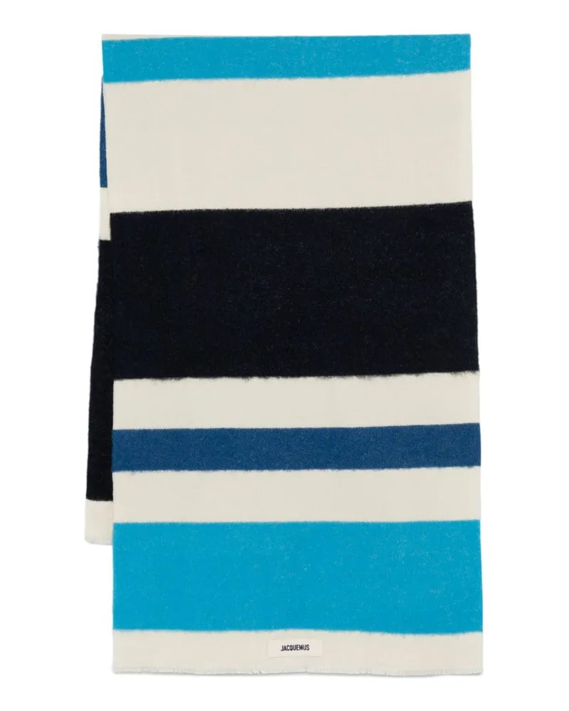 Jacquemus L'Echarpe Arazzo Schal - Blau Blau