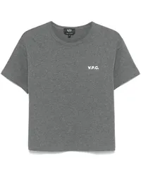 A.P.C. Boxy Petit VPC T-Shirt Grau