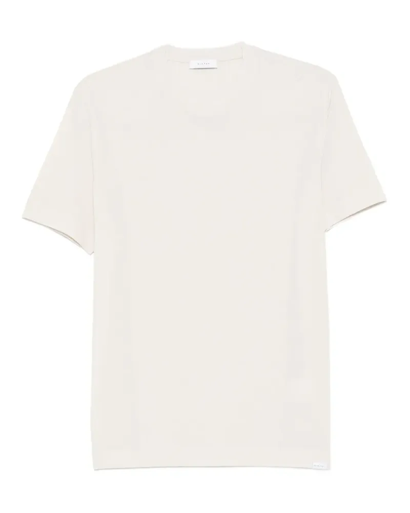 Diktat crew-neck T-shirt - Nude Nude