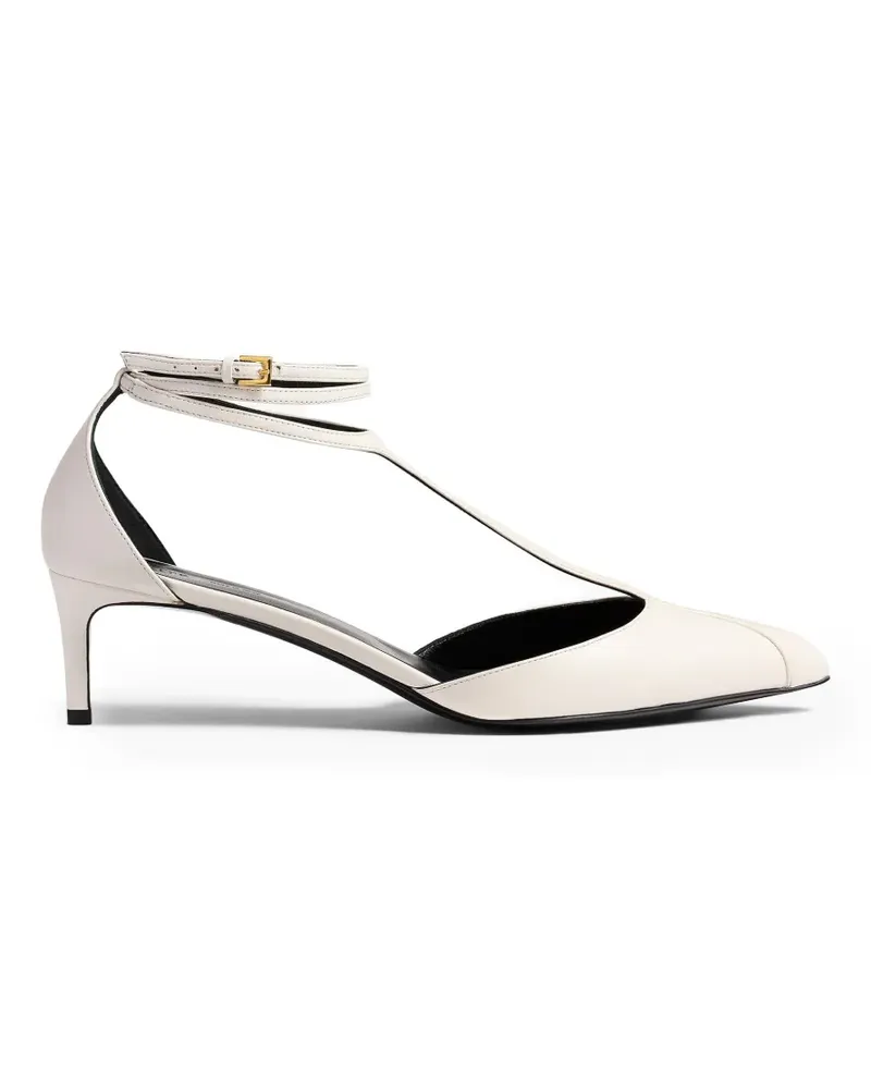 KHAITE Mia Pumps 45mm - Weiß Weiß