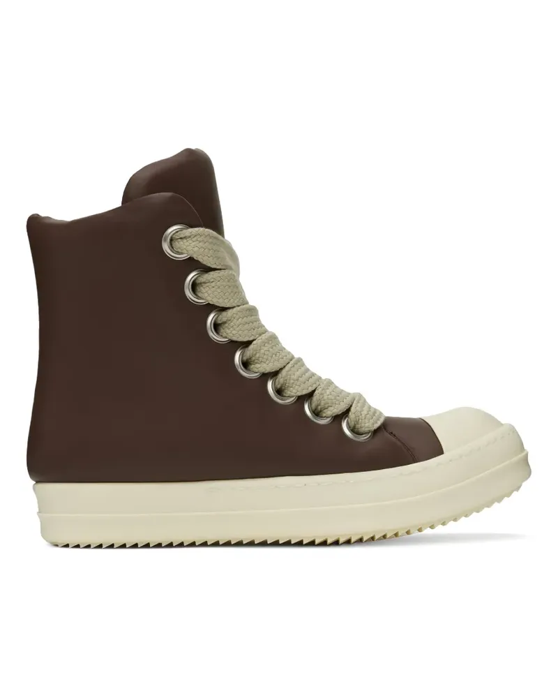 Rick Owens Jumbolace high-top sneakers - Braun Braun