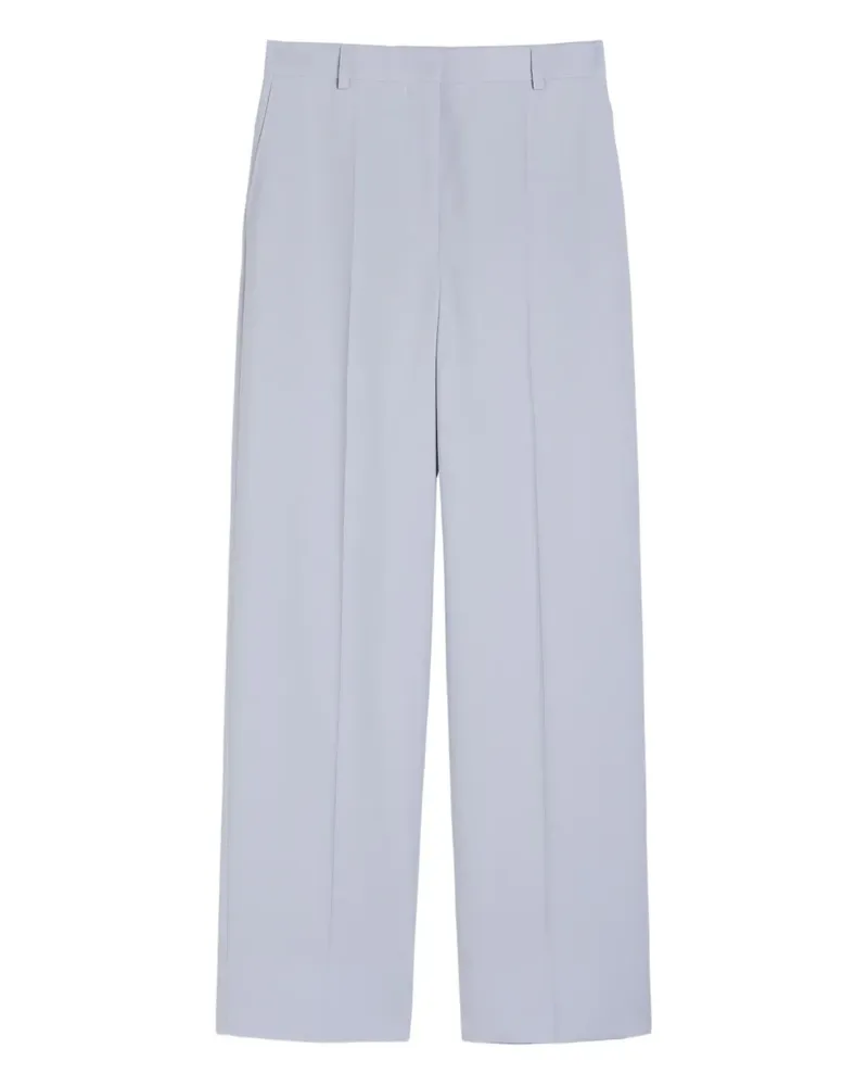 Stella McCartney low-rise straight-leg trousers - Blau Blau