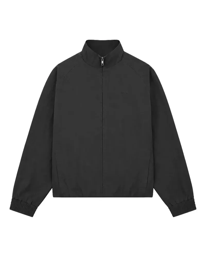 Arte Antwerp Uniform Jeansjacke mit Logo-Stickerei - Schwarz Schwarz
