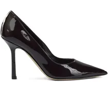 Spitze Stiletto-Pumps 80mm - Violett