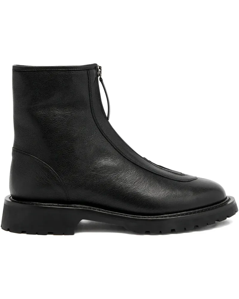 LEGRES zip-fastening ankle boots - Schwarz Schwarz