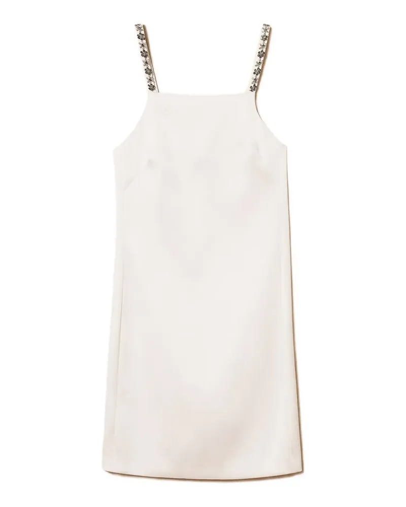 Twin-Set crystal-embellishment mini dress - Rosa Rosa